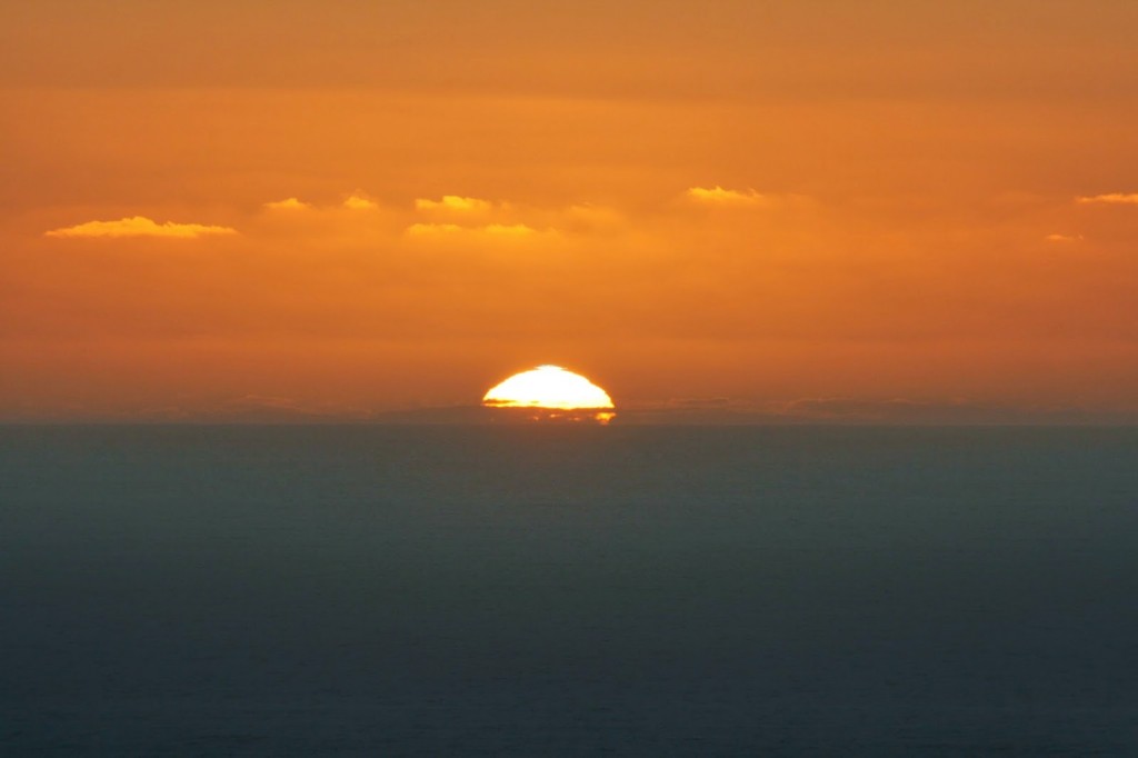 Cape Town: Sunset from the viewing point at Chapman's Peak drive