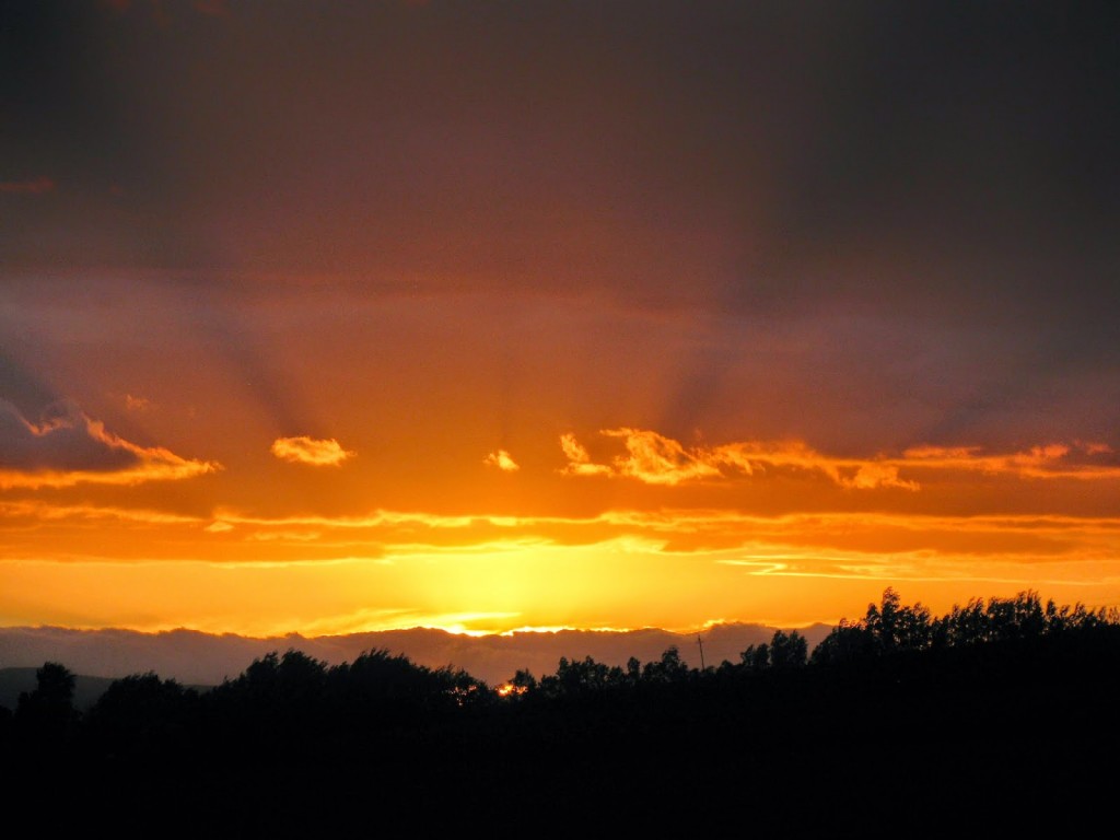 Robertson: Sunset from Fraai Uitzicht