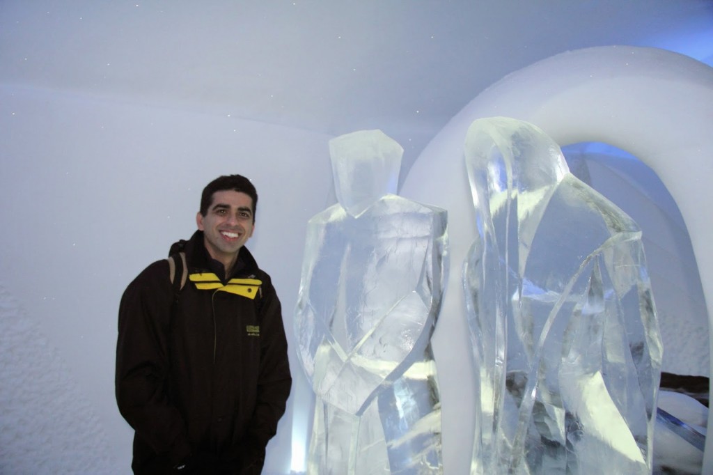 Ice Hotel: Art Suite 'Eternity', inspired at eternal love between a couple getting married