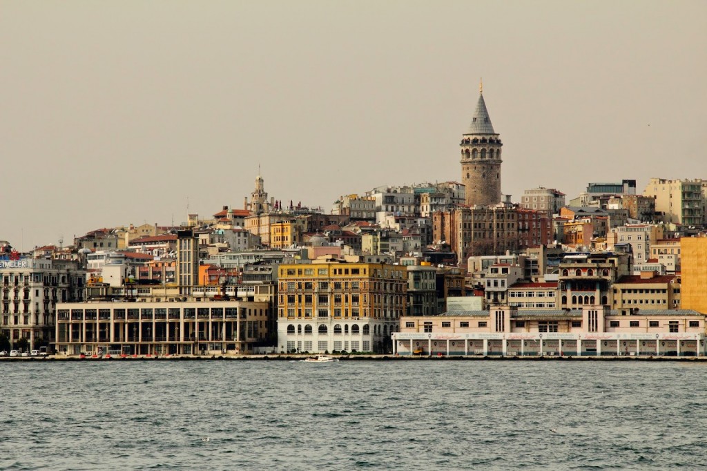 Istanbul: City sights from the Bosphorous