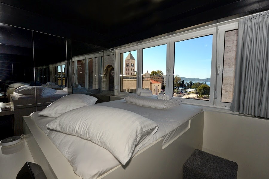 View from the room (pic courtesy: Hostel Forum Zadar)