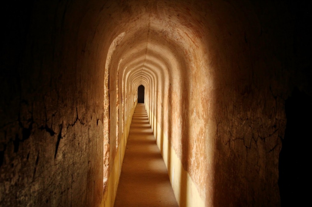 Labyrinth inside Bada Imambara