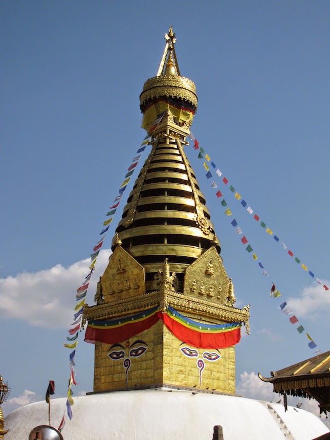 Swayambhunath Temple Stupa