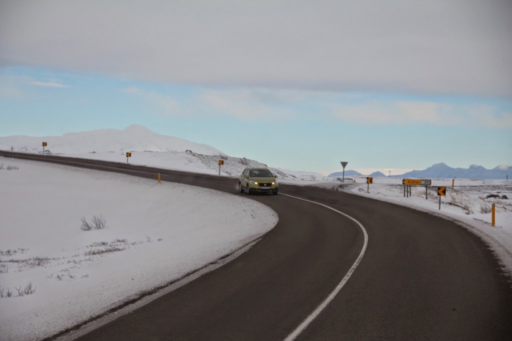 Pristine Icelandic plains... Forget traffic jams!
