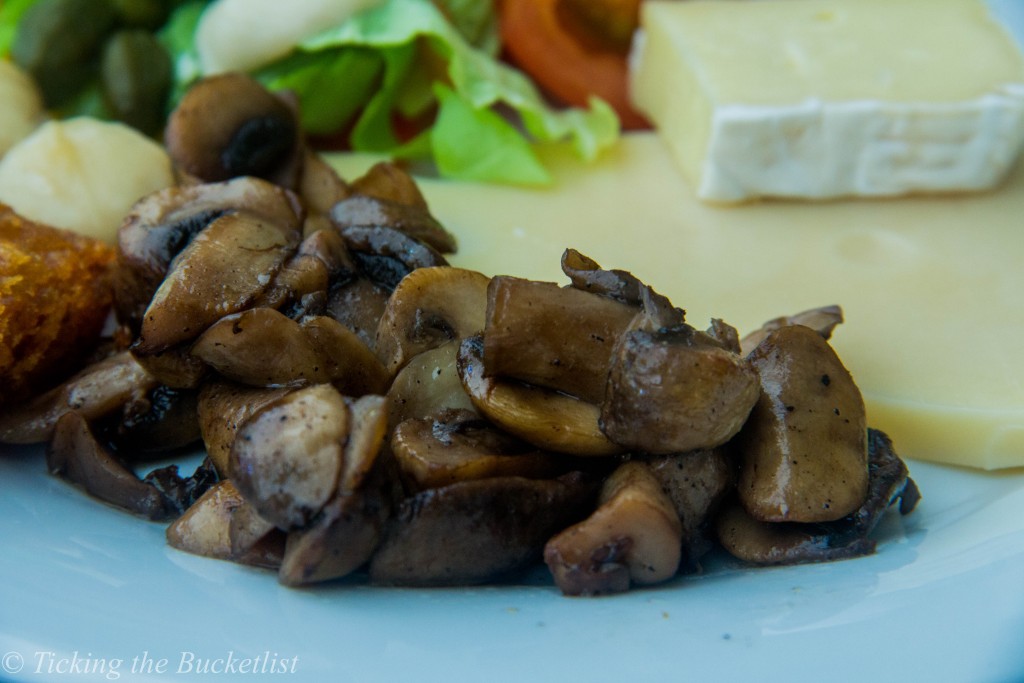 Sauteed mushroom for breakfast