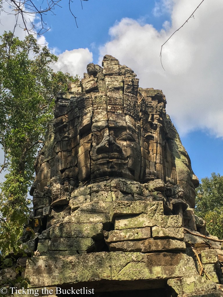 Enigmatic smile of Bayon....