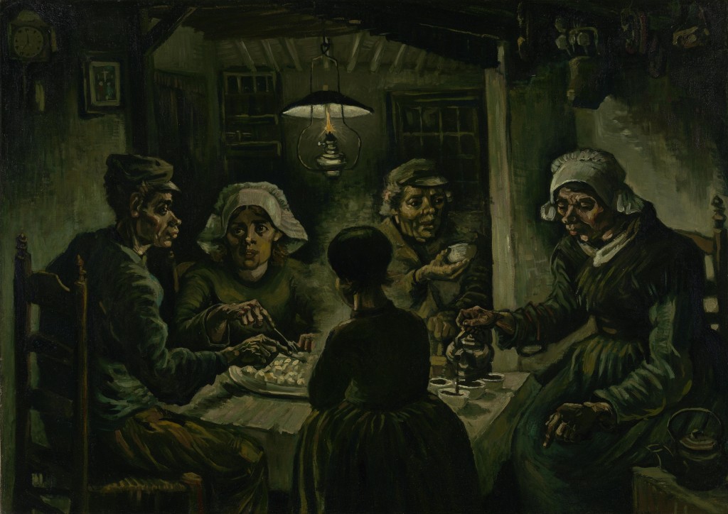 The Potato Eaters, one of Van Gogh's famous creations