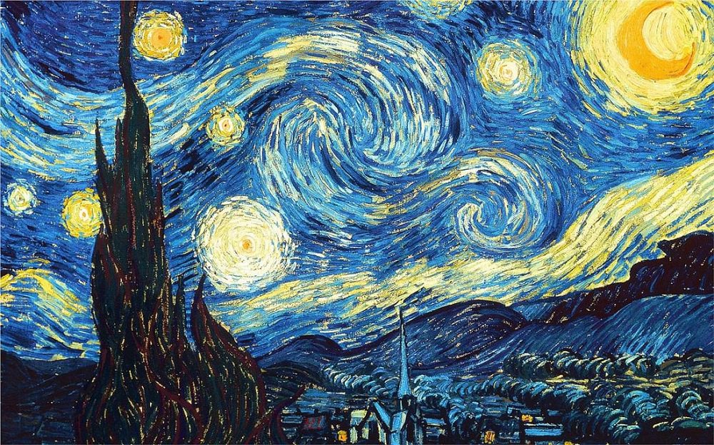 The Starry Night (Courtesy: Www.VanGogh.net)